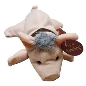 Babe Pig in the City Beanie Plush 1998 Equity Toys Collector Bean Bag